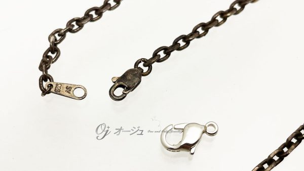 シルバーネックレス金具交換